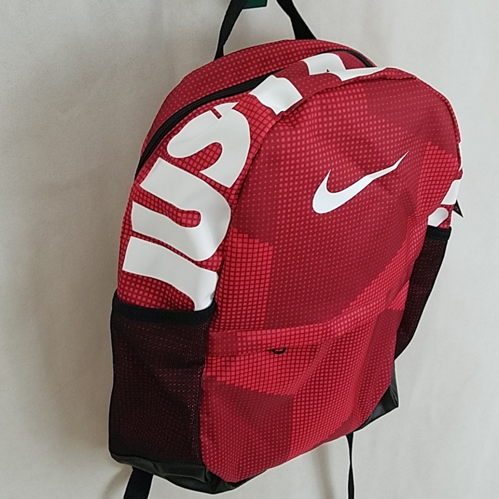 Brand new red Nike backpack Just do it NWT - Picture 2 of 8
